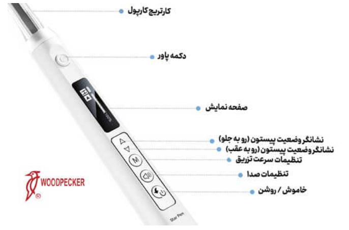 دستگاه تزریق بی حسی وودپیکر مدل StarPen